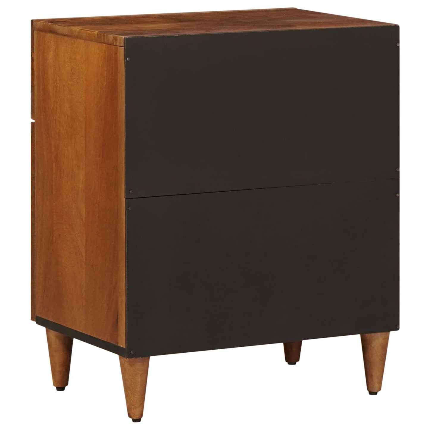 Bedside Cabinet Brown 50 x 33 x 60 cm Solid Mango Wood