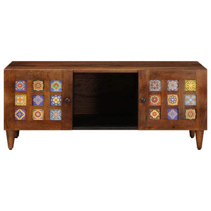 Coffee Table Brown 100 x 54 x 40 cm Solid Mango Wood