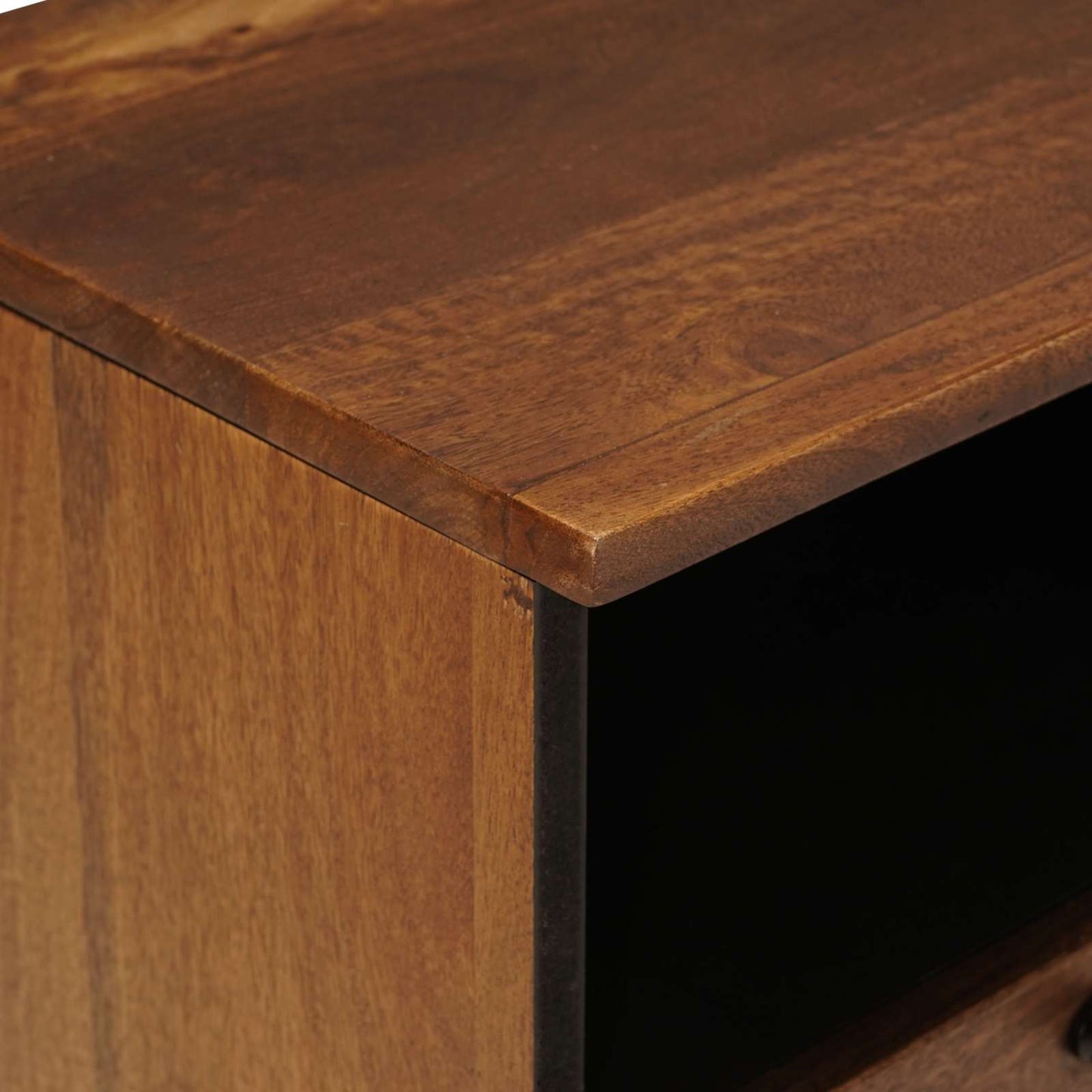 Coffee Table with Drawer Brown 80 x 54 x 40 cm Solid Mango Wood