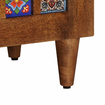 Bathroom Sink Cabinet with Storage Walnut 62 x 33 x 58 cm