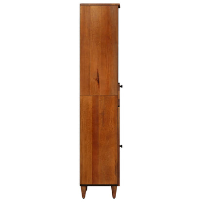 Bathroom Cabinet with Drawer with Shelf Walnut 38 x 33 x 160 cm