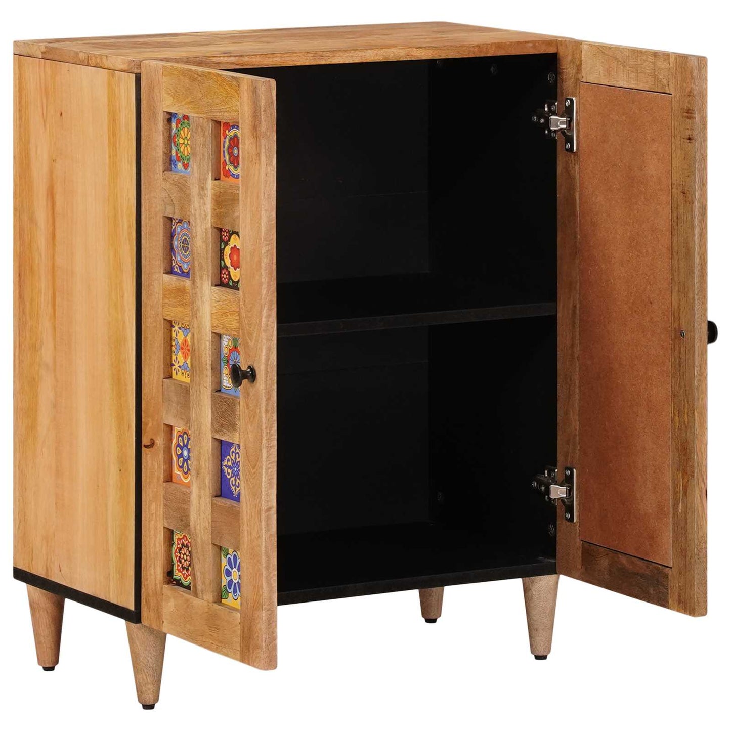 Sideboard Natural 60 x 33 x 75 cm Solid Mango Wood