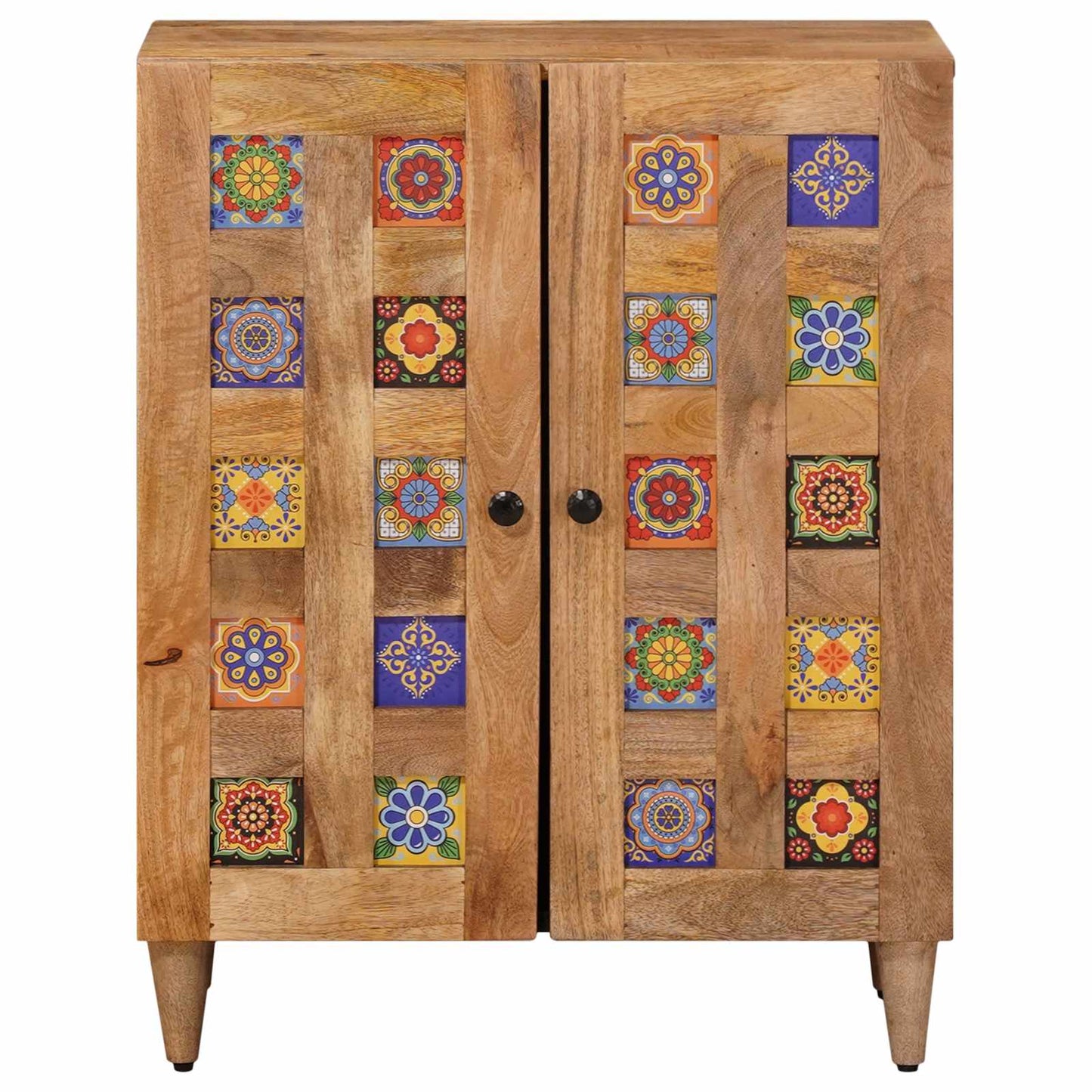 Sideboard Natural 60 x 33 x 75 cm Solid Mango Wood