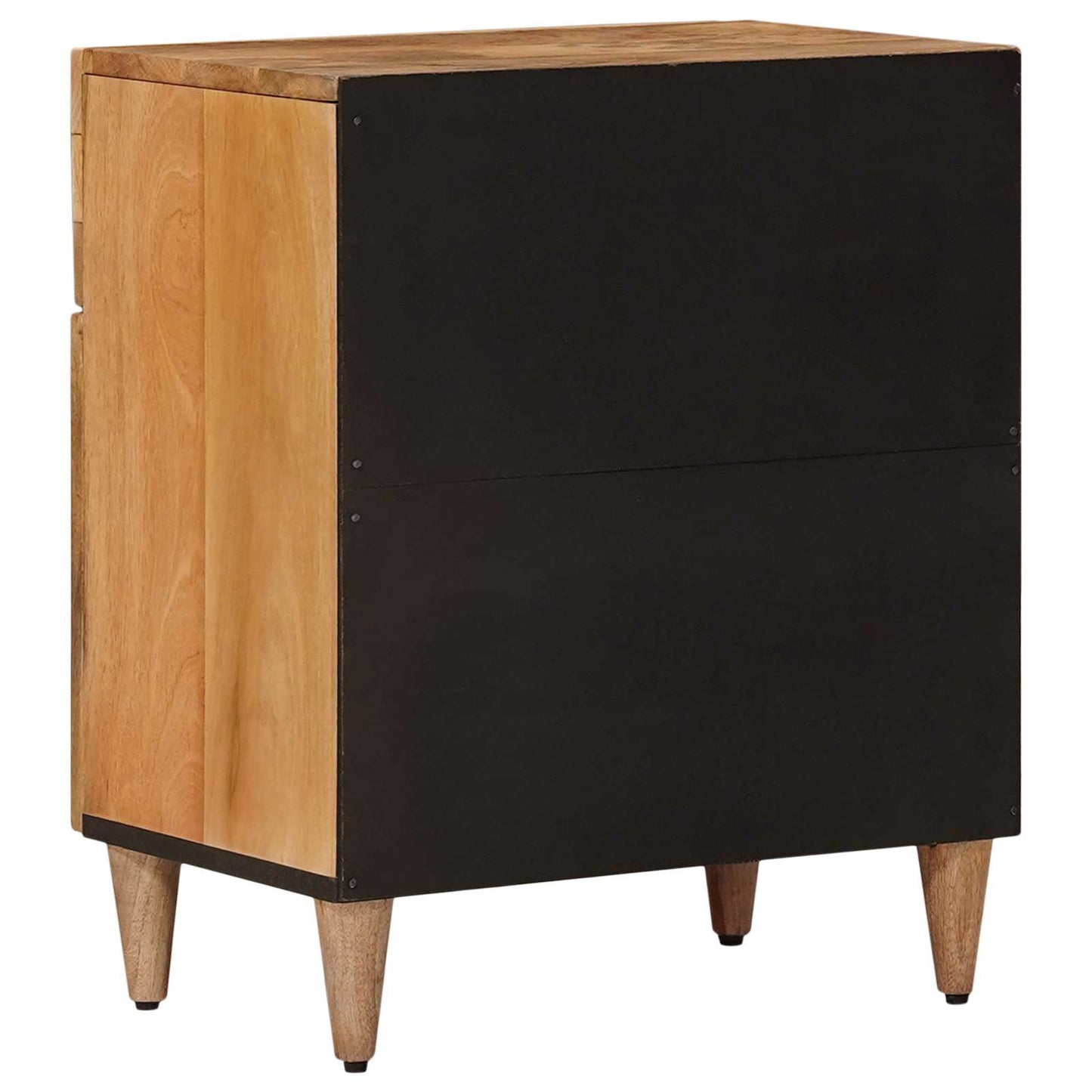 Bedside Cabinet Natural 50 x 33 x 60 cm Solid Mango Wood