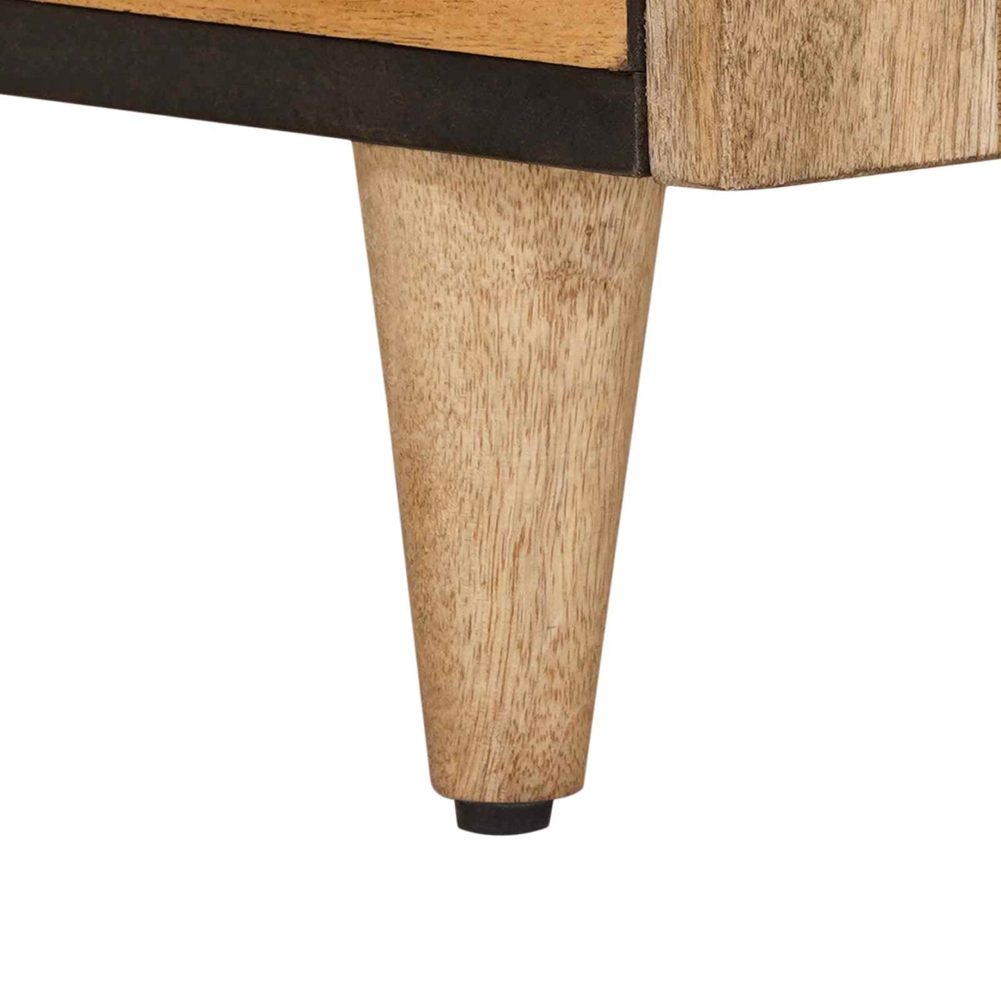 Coffee Table Natural 100 x 54 x 40 cm Solid Mango Wood