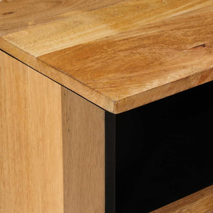 TV Cabinet Natural 100 x 33.5 x 46 cm Solid Mango Wood