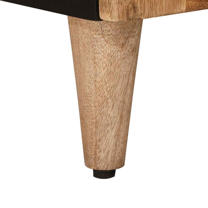 Bathroom Sink Cabinet Natural 62 x 33 x 58 cm Solid Mango Wood