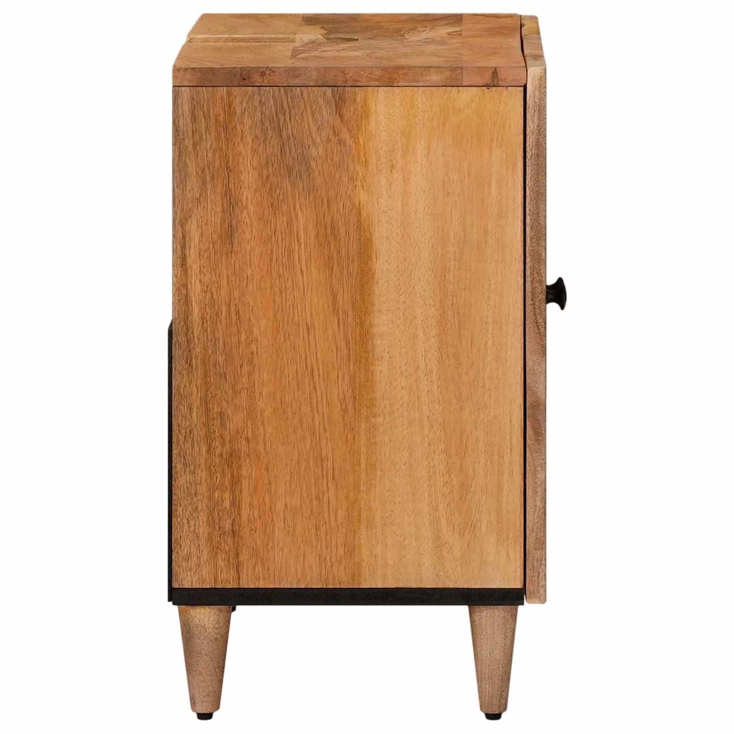Bathroom Sink Cabinet Natural 62 x 33 x 58 cm Solid Mango Wood