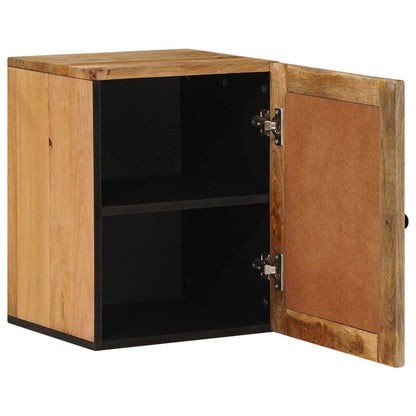 Bathroom Hanging Cabinet with Storage Natural 38 x 33 x 48 cm