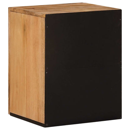 Bathroom Hanging Cabinet with Storage Natural 38 x 33 x 48 cm