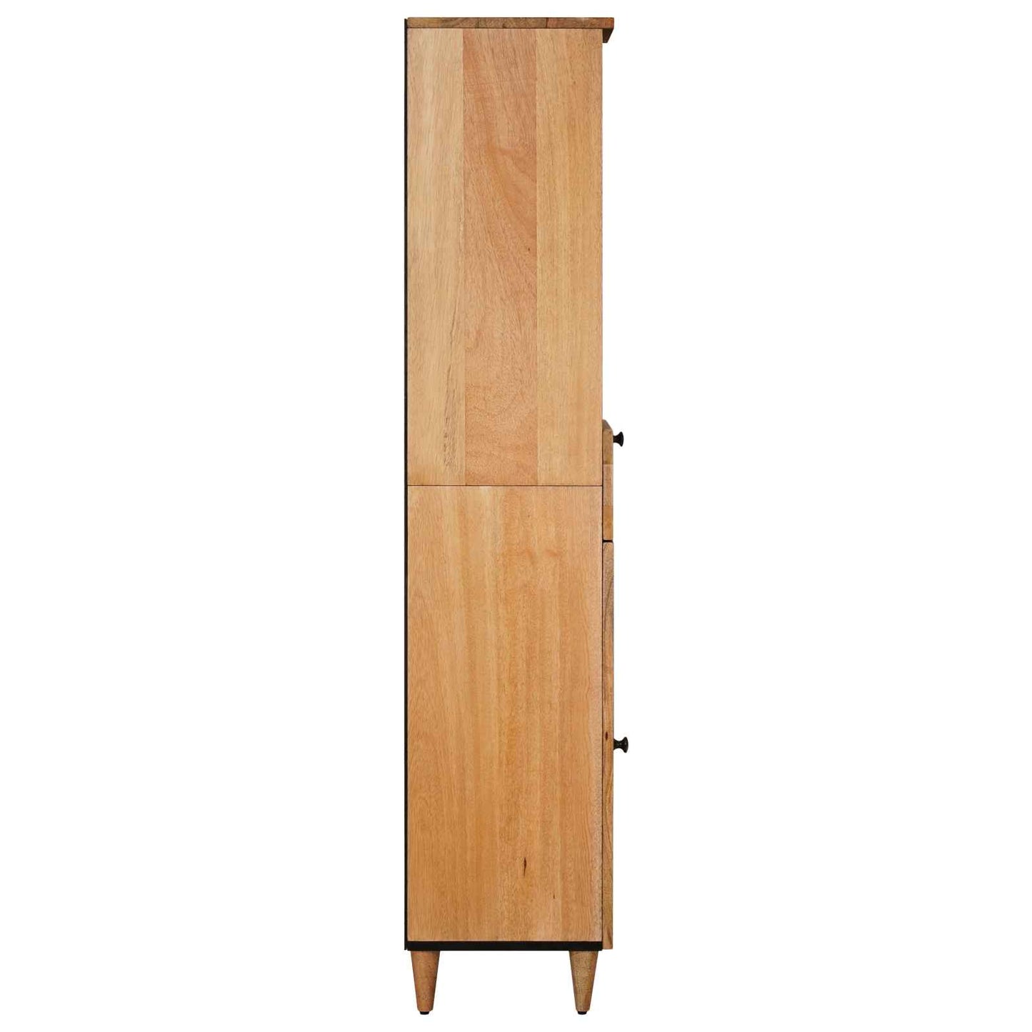 Bathroom Cabinet Natural 38 x 33 x 160 cm Solid Mango Wood