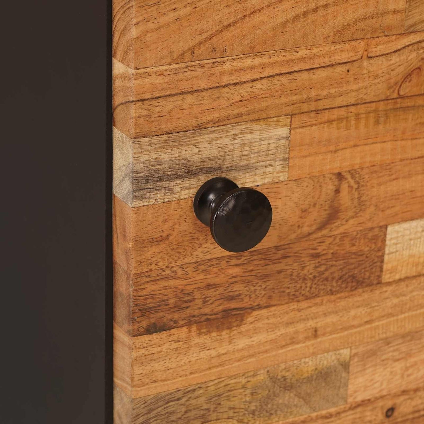 Bedside Cabinet 2 pcs Brown 40 x 33 x 46 cm Solid Mango Wood