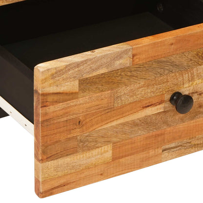 Bedside Cabinet Brown 40 x 33 x 46 cm Solid Mango Wood