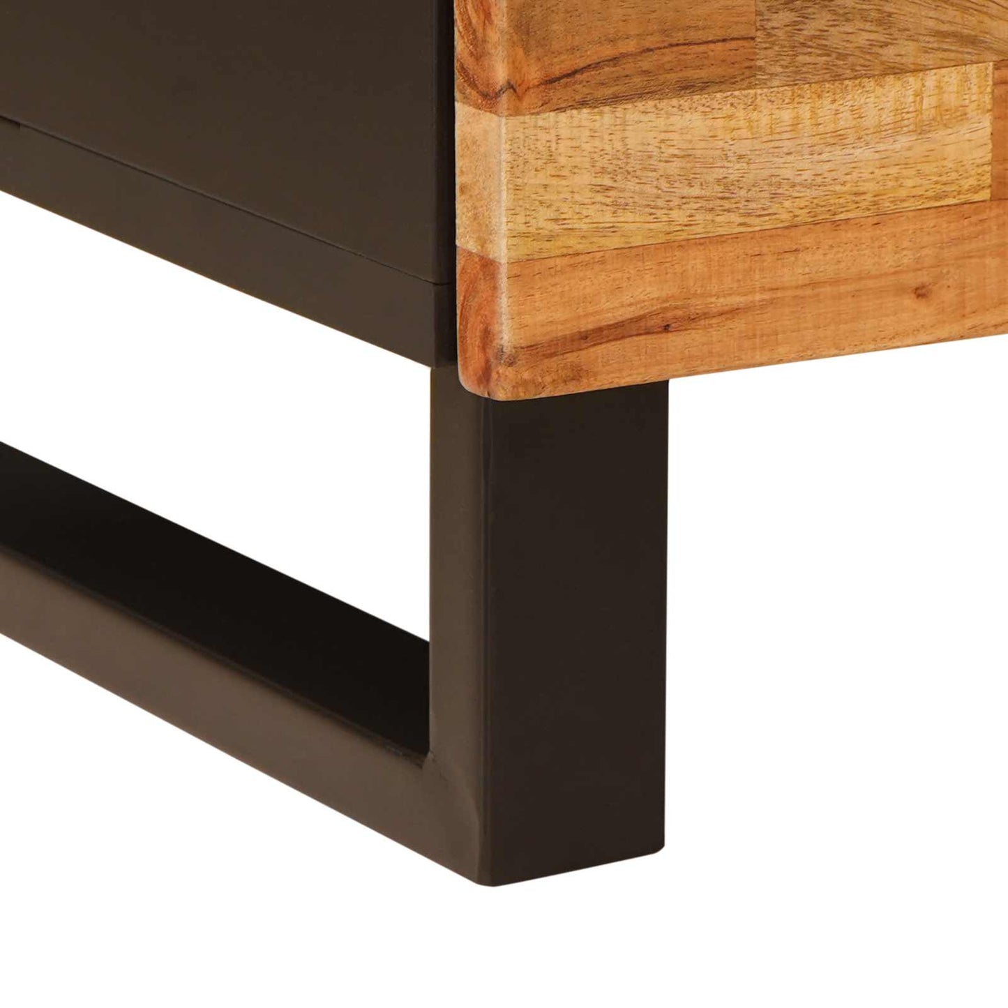 Bedside Cabinet 2 pcs Brown 40 x 33 x 46 cm Solid Mango Wood