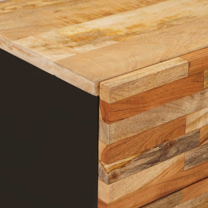 Bed cabinet with Drawer Brown 50 x 33 x 62 cm Solid Mango Wood