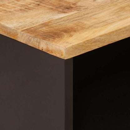 Bed cabinet with Drawer Brown 50 x 33 x 62 cm Solid Mango Wood