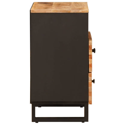 Bed cabinet with Drawer Brown 50 x 33 x 62 cm Solid Mango Wood