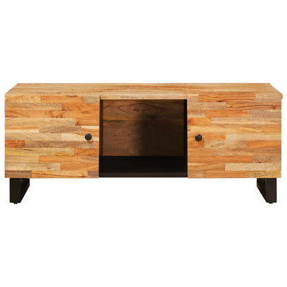 Coffee Table Brown 100 x 54 x 40 cm Solid Mango Wood