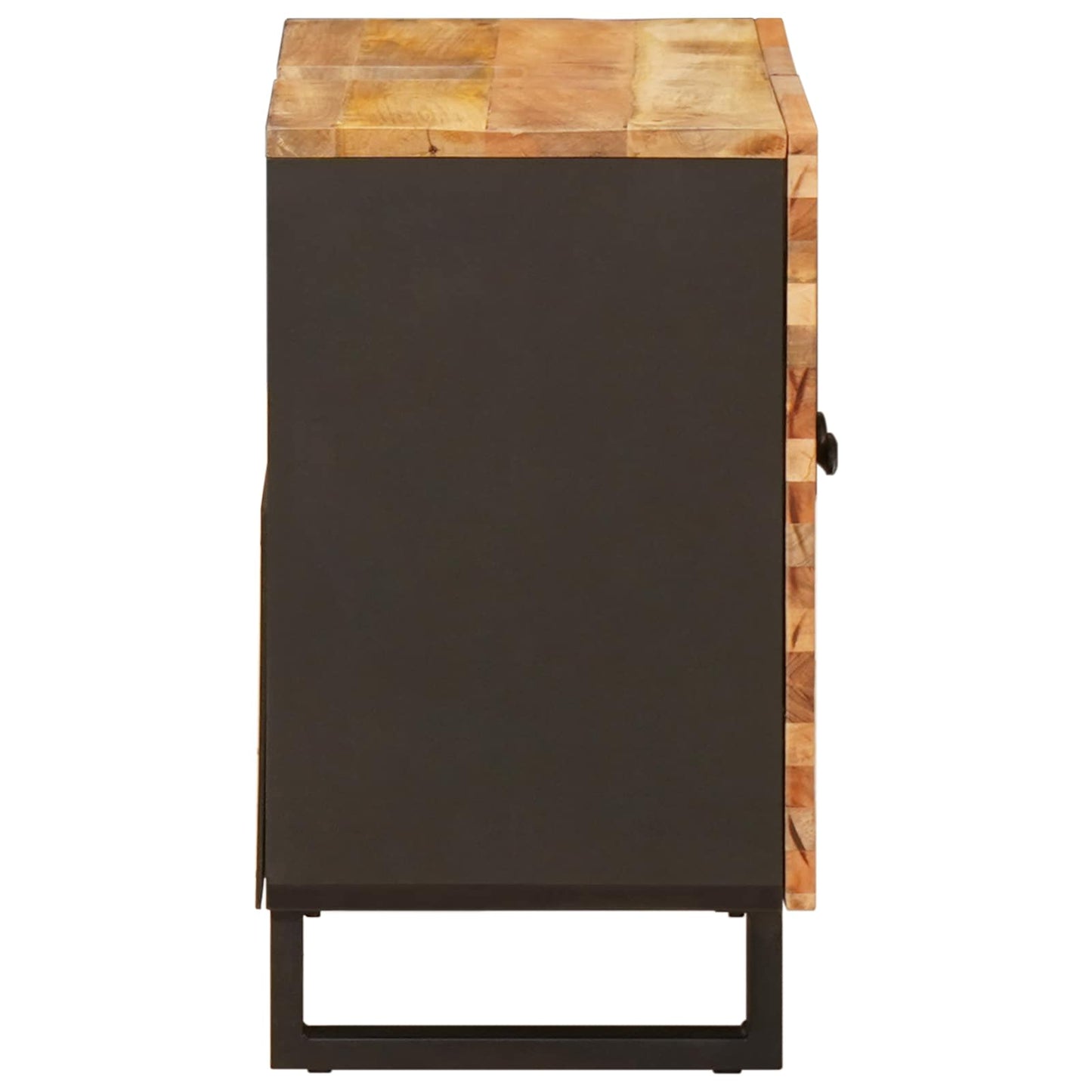 Bathroom Sink Cabinet Natural 62 x 33 x 58 cm Solid Mango Wood