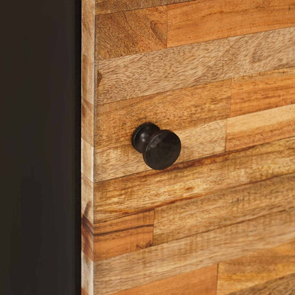 Bathroom Hanging Cabinet with Storage Natural 38 x 33 x 48 cm