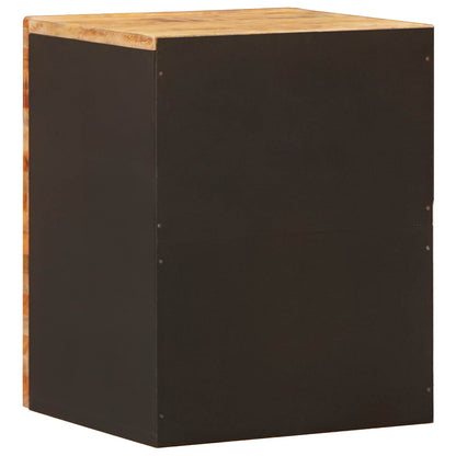 Bathroom Hanging Cabinet with Storage Natural 38 x 33 x 48 cm