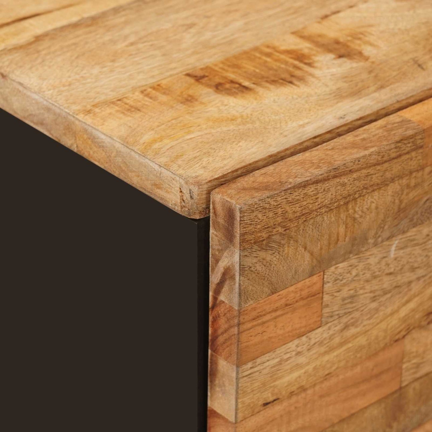 Bathroom Cabinet Natural 38 x 33 x 58 cm Solid Mango Wood