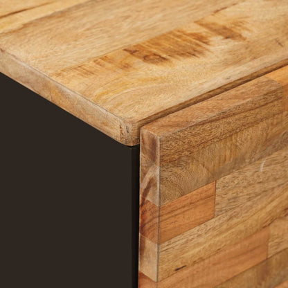 Bathroom Cabinet Natural 38 x 33 x 58 cm Solid Mango Wood