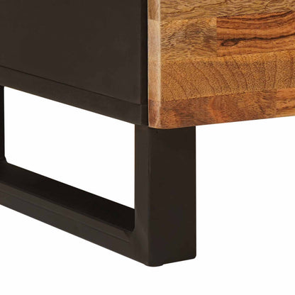 Bathroom Cabinet Natural 38 x 33 x 58 cm Solid Mango Wood