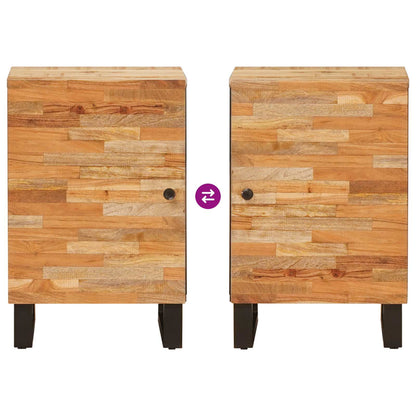 Bathroom Cabinet Natural 38 x 33 x 58 cm Solid Mango Wood