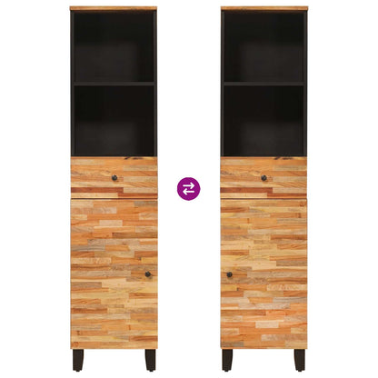 Bathroom Cabinet Artisan Oak 38 x 33 x 160 cm Solid Mango Wood