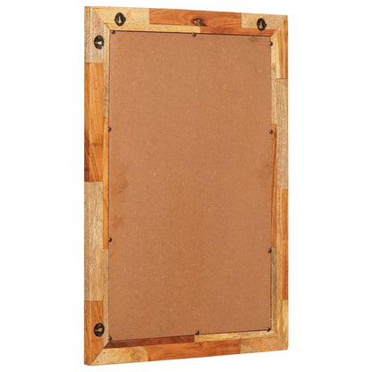 Bathroom Mirror Artisan Oak 50 x 70 x 2.5 cm Solid Mango Wood
