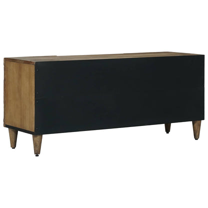 TV Cabinet Brown 105 x 33.5 x 46 cm Solid Mango Wood