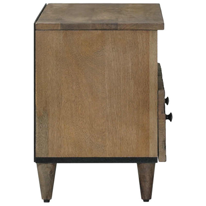 TV Cabinet Brown 70 x 33.5 x 46 cm Solid Mango Wood