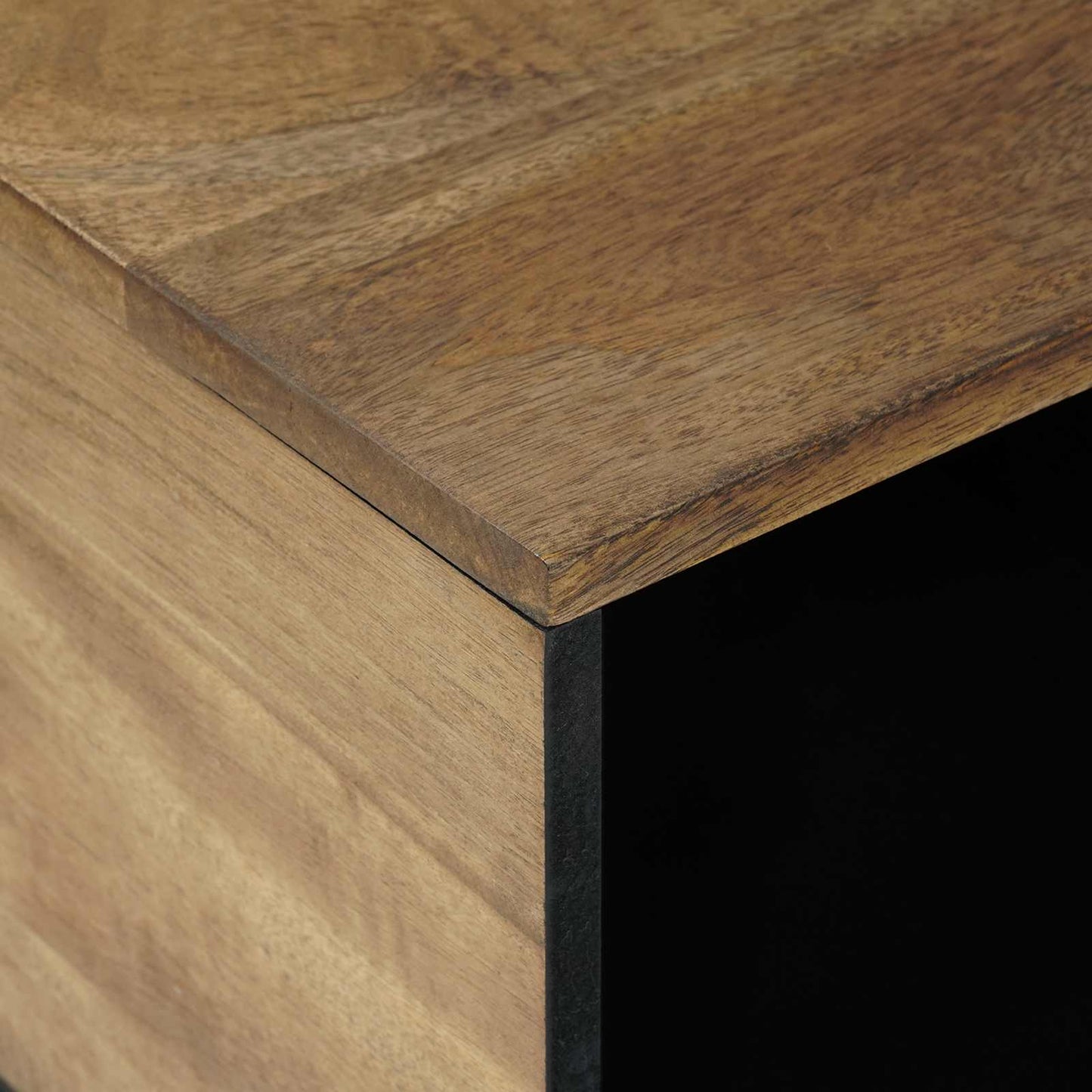 Coffee Table Brown 80 x 50 x 40 cm Solid Mango Wood