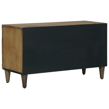 TV Cabinet with Shelf Brown 80 x 31.5 x 46 cm Solid Mango Wood