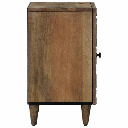 Bathroom Cabinet Brown 38 x 33.5 x 58 cm Solid Mango Wood