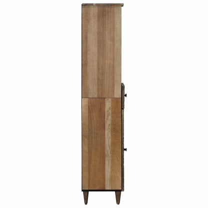 Bathroom Cabinet Brown 38 x 33.5 x 160 cm Solid Mango Wood