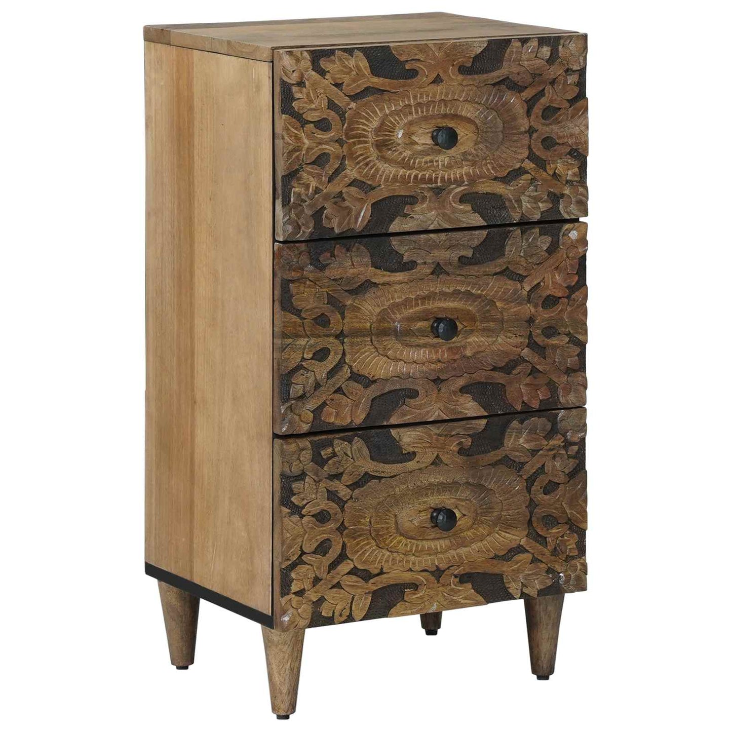 Sideboard Brown 40 x 33 x 75 cm Solid Mango Wood