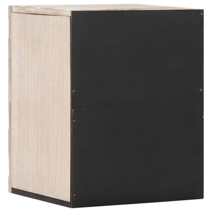 Bathroom Hanging Cabinet with Storage White 38 x 33.5 x 48 cm