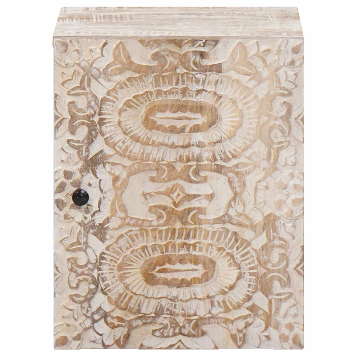 Bathroom Hanging Cabinet with Storage White 38 x 33.5 x 48 cm