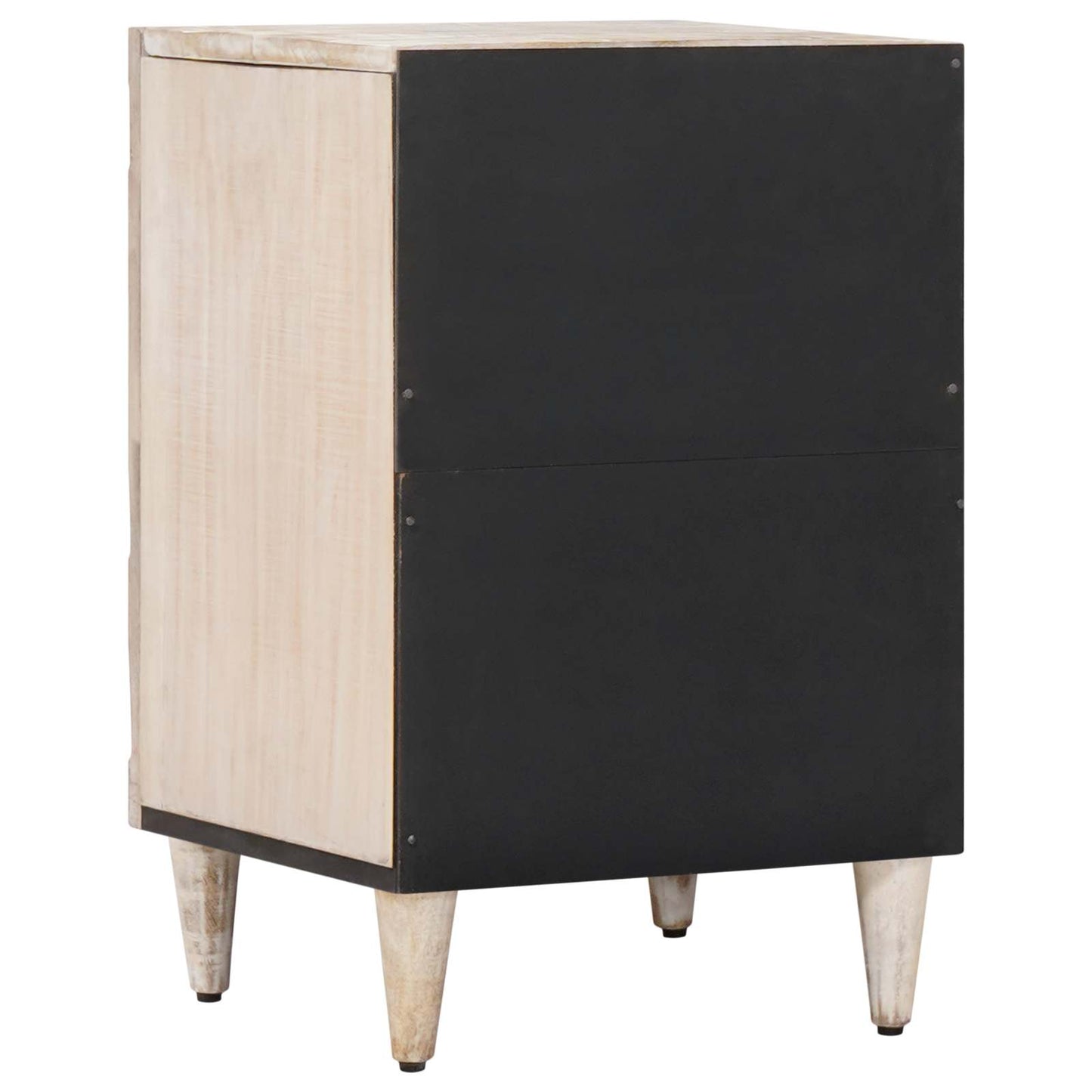 Bathroom Cabinet White 38 x 33.5 x 58 cm Solid Mango Wood