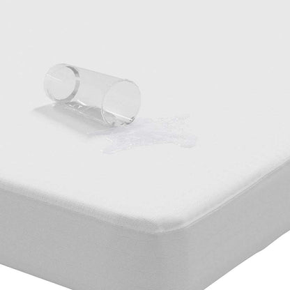 Mattress Protector White 140x190 cm Waterproof