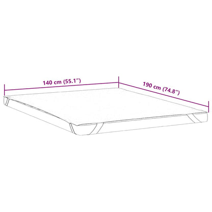 Mattress Protector White 140x190 cm Waterproof
