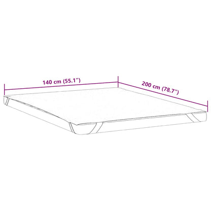 Mattress Protector White 140x200 cm Waterproof
