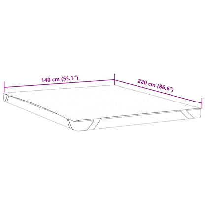 Mattress Protector White 140x220 cm Waterproof