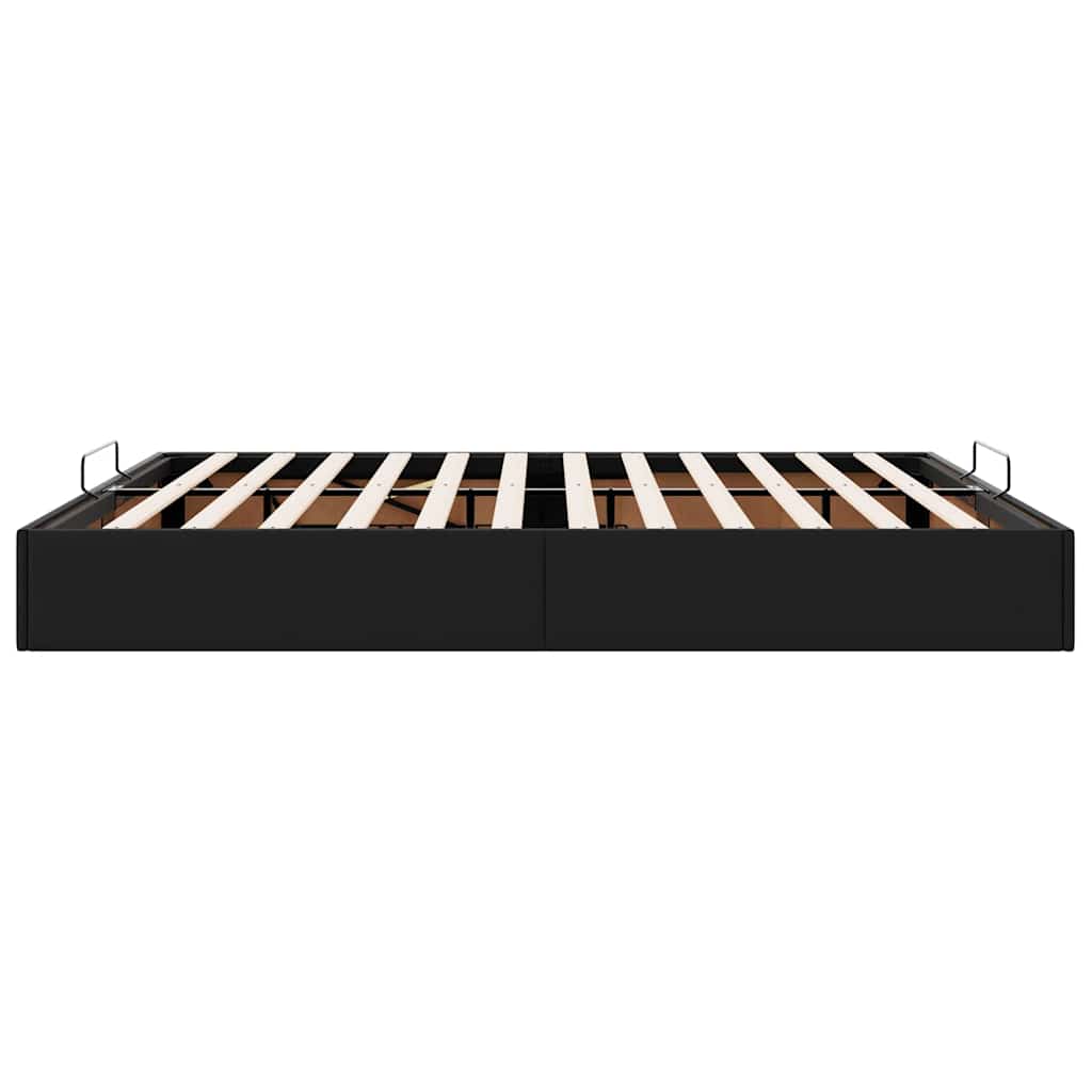 Ottoman Bed Frame without Mattress Black