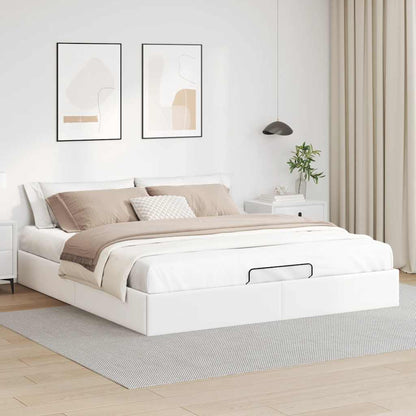 Ottoman Bed Frame without Mattress White