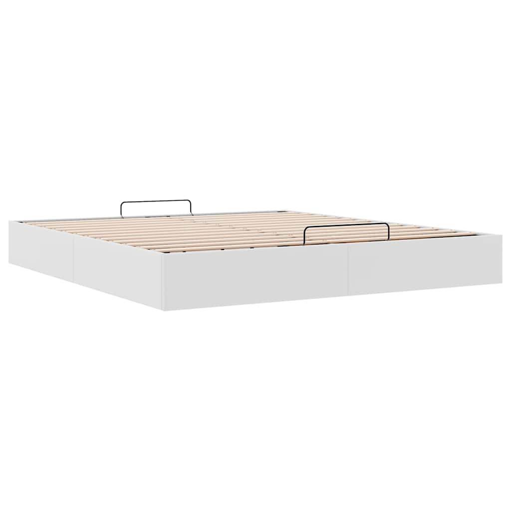 Ottoman Bed Frame without Mattress White