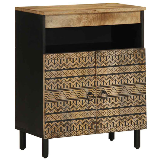 Sideboard 60x33,5x75 cm Solid Rough Wood Mango