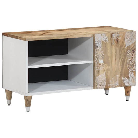 TV Cabinet 80x31,5x46 cm Solid Wood Mango